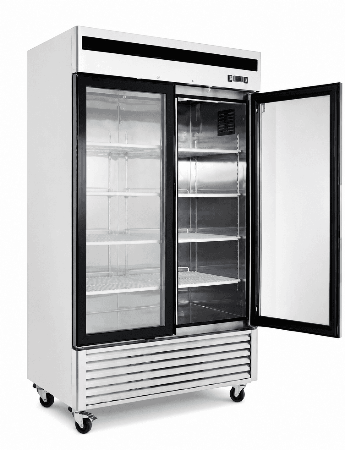 Refrigerador Industrial Vertical 2 Puertas Vidrio